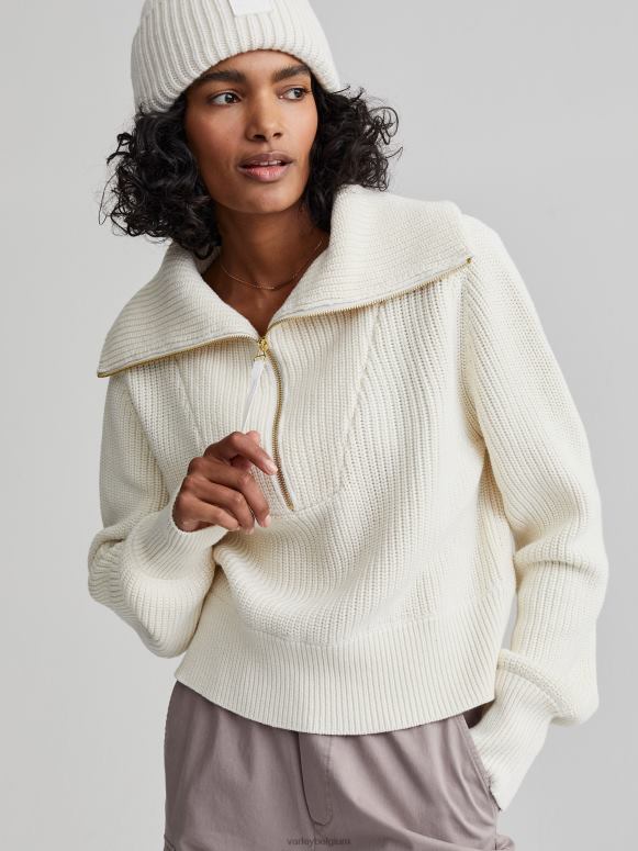 zilverreiger vrouwen mentone gebreide pullover met halve rits kleding Z8X2P218 Varley