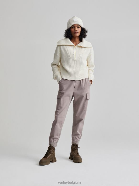 zilverreiger vrouwen mentone gebreide pullover met halve rits kleding Z8X2P218 Varley