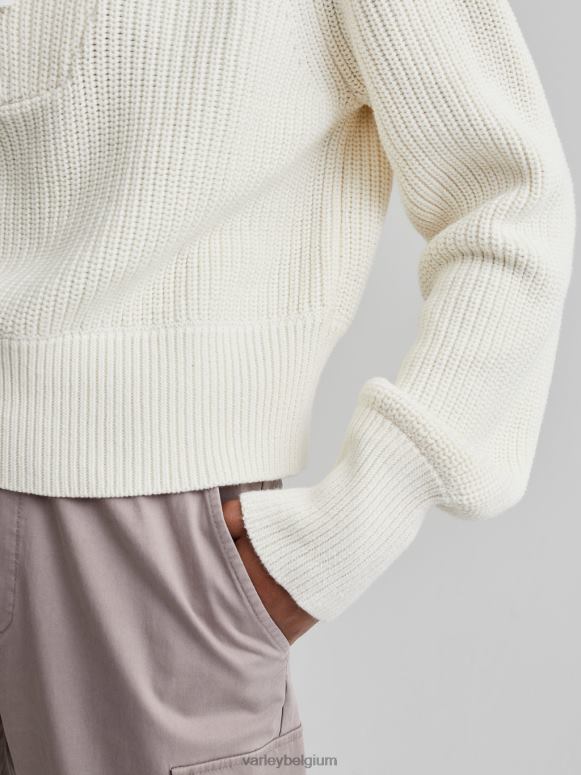 zilverreiger vrouwen mentone gebreide pullover met halve rits kleding Z8X2P218 Varley