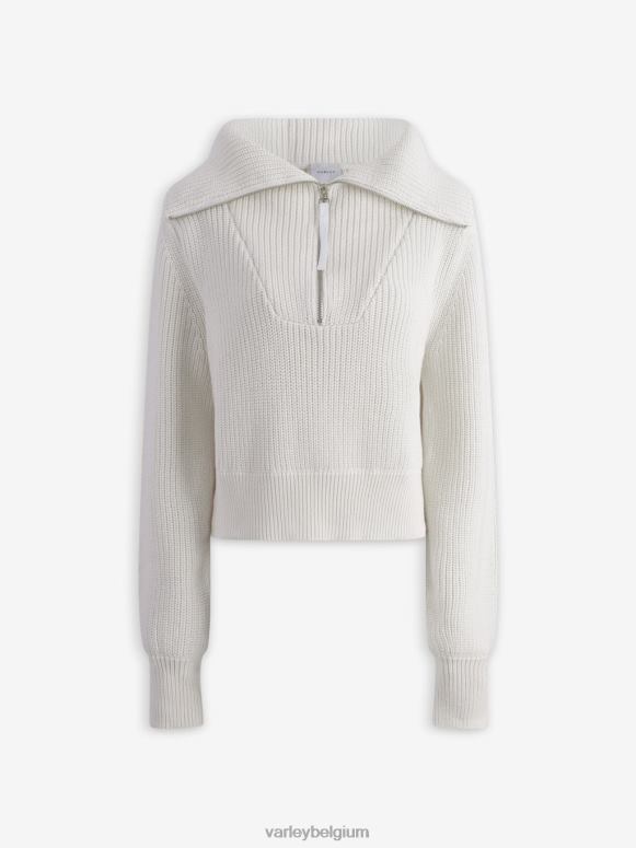 zilverreiger vrouwen mentone gebreide pullover met halve rits kleding Z8X2P218 Varley