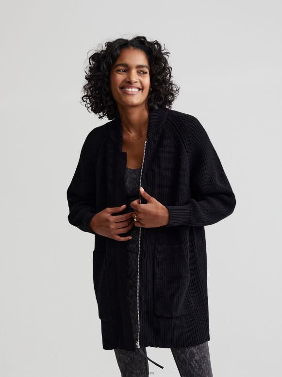 zwart vrouwen Maybelle gebreid jack kleding Z8X2P207 Varley