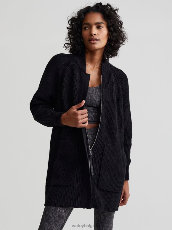 zwart vrouwen Maybelle gebreid jack kleding Z8X2P207 Varley