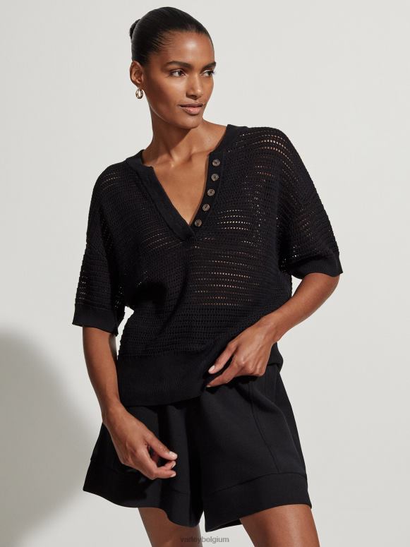zwart vrouwen callie gebreide top kleding Z8X2P82 Varley